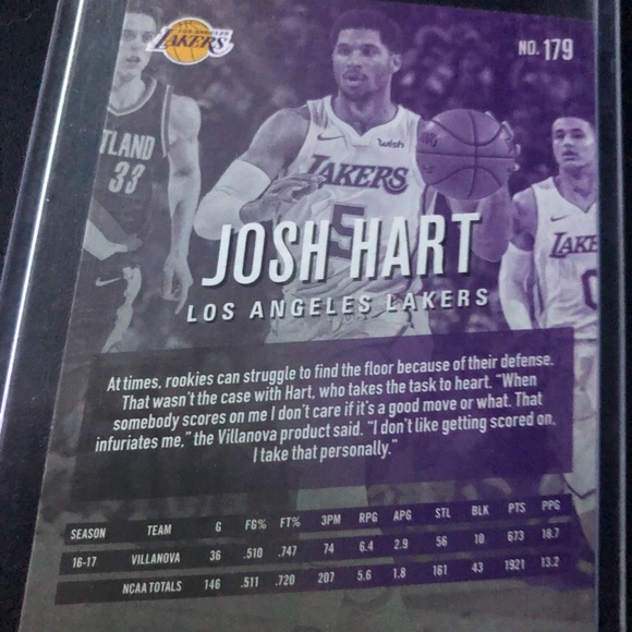 Josh Hart Rookie Basketball Card - Picture 3 of 4